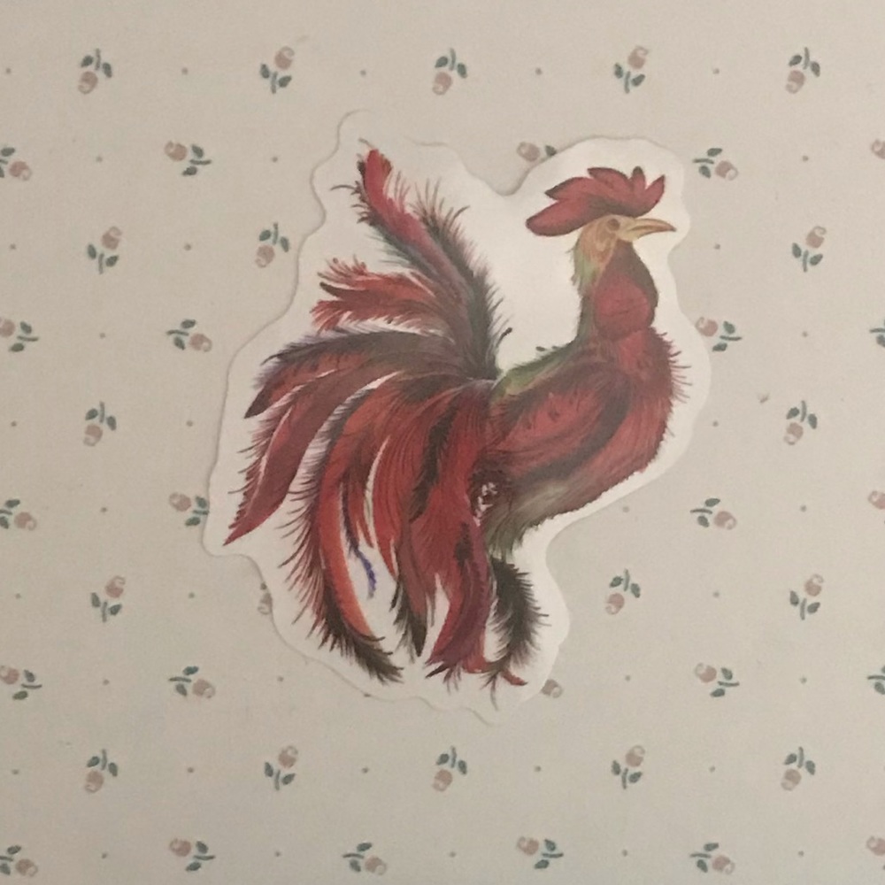 Rooster Sticker - Picture 2 of 3